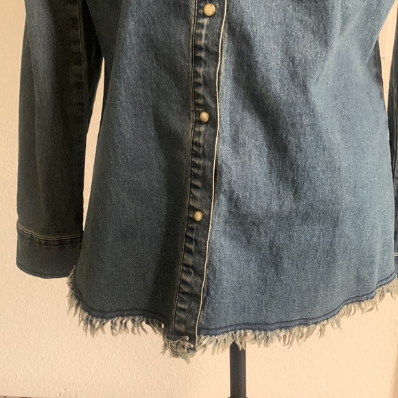 Hannah Jean Long Sleeve Shirt Size L - Picture 5 of 16